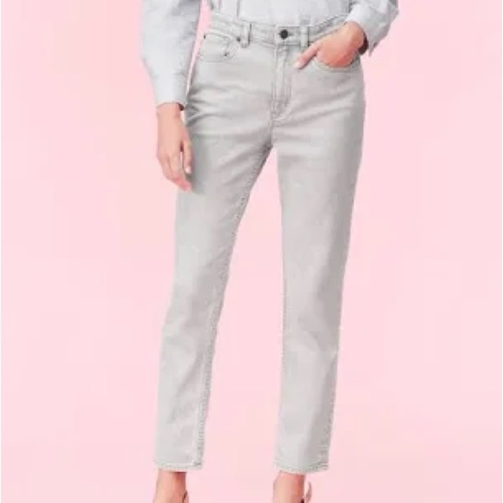 La Vie Rebecca Taylor women’s Ines Jeans in medium gray wash. Size 28